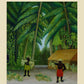 Banana Harvest Rousseau Exhibition Poster