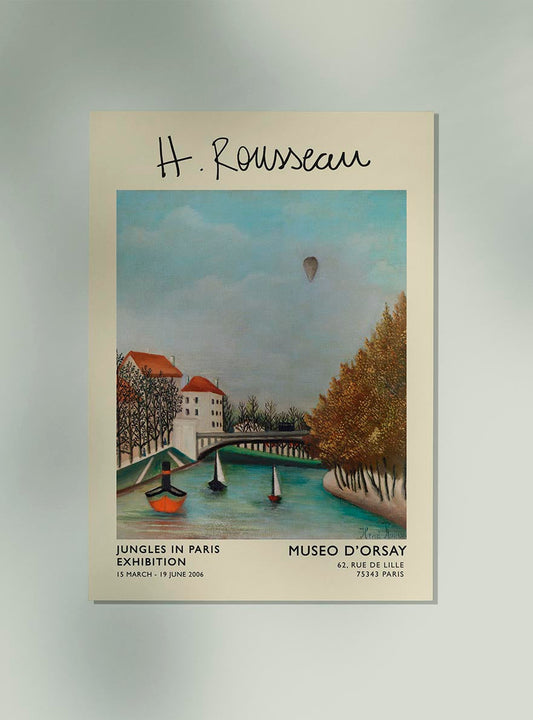 Study of the View Rousseau Exhibition Poster