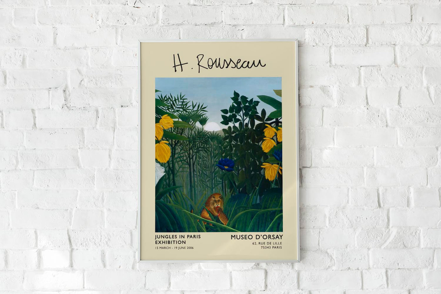 The Repast Rousseau Exhibition Poster