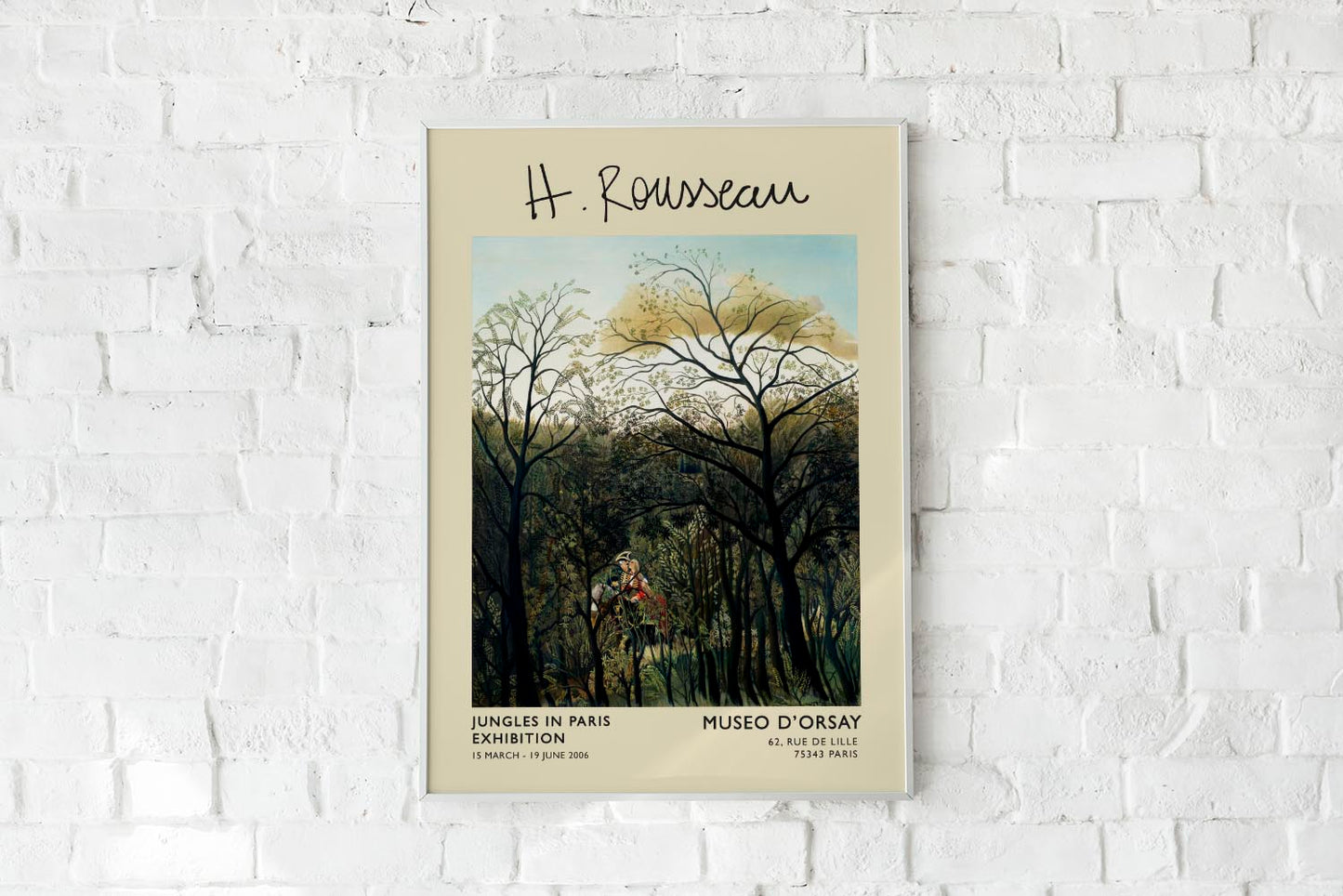 Rendez-vous Rousseau Exhibition Poster