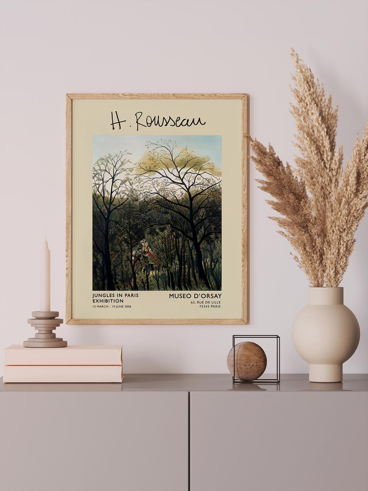 Rendez-vous Rousseau Exhibition Poster