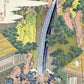 Roben Waterfall by Hokusai