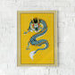 Japanese Dragon Style Poster