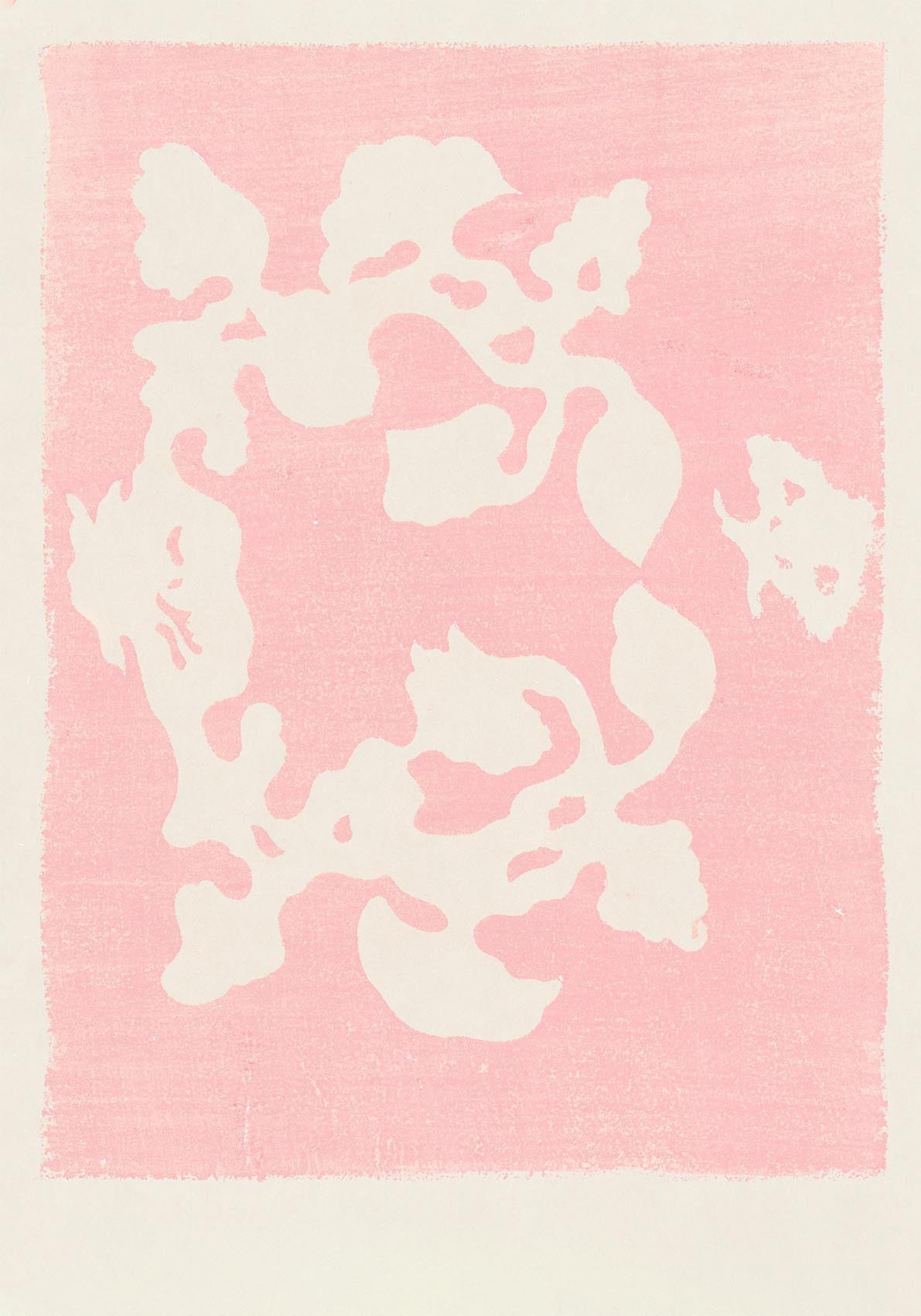 Pink Woodblock Pattern by Taguchi Tomoki