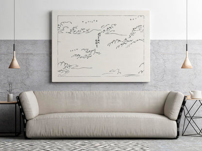Grabado japonés antiguo en madera n.º 13