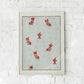 Japanese Koi Fish Pattern Poster