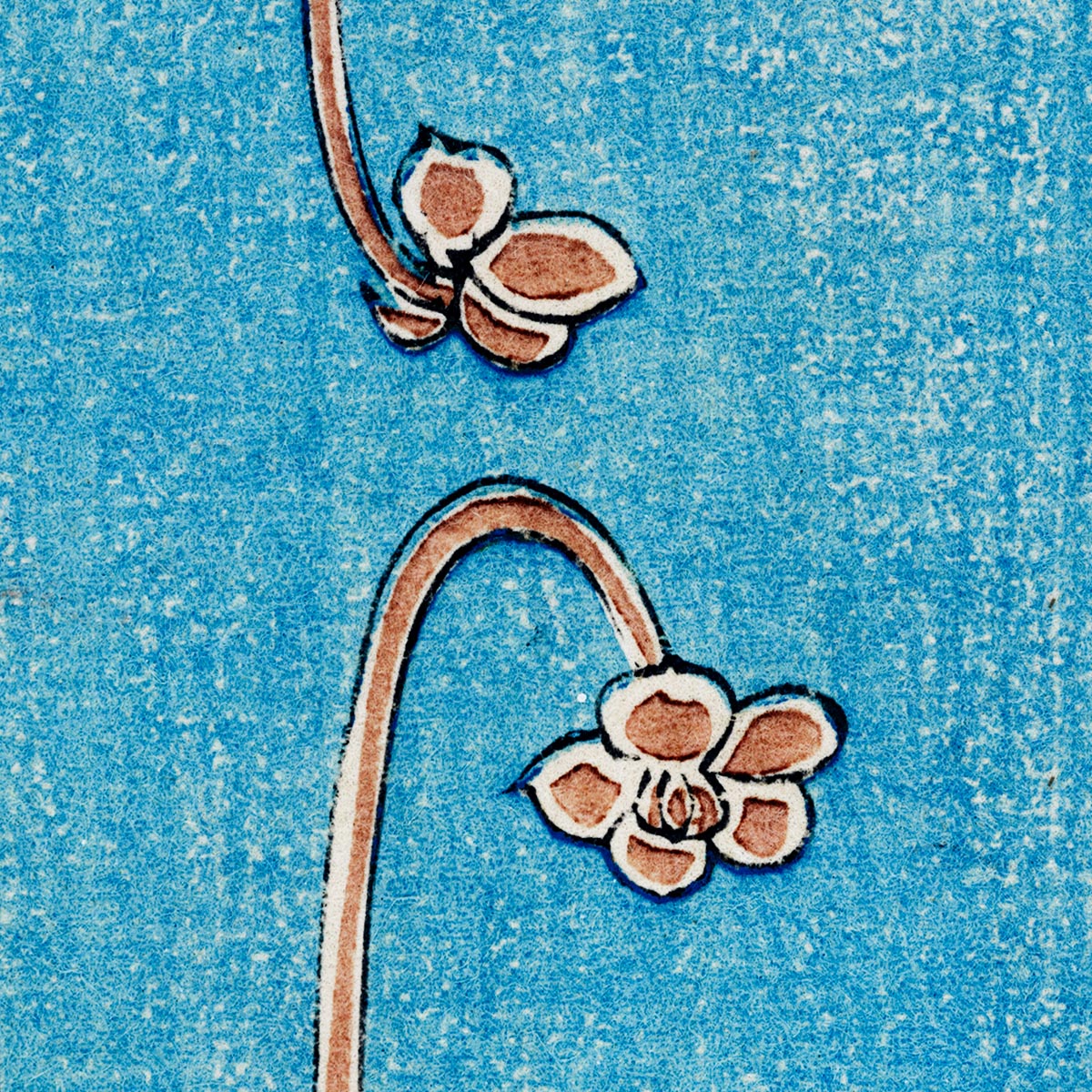 Japanese Flower from Bijutsu Sekai by Watanabe Seite