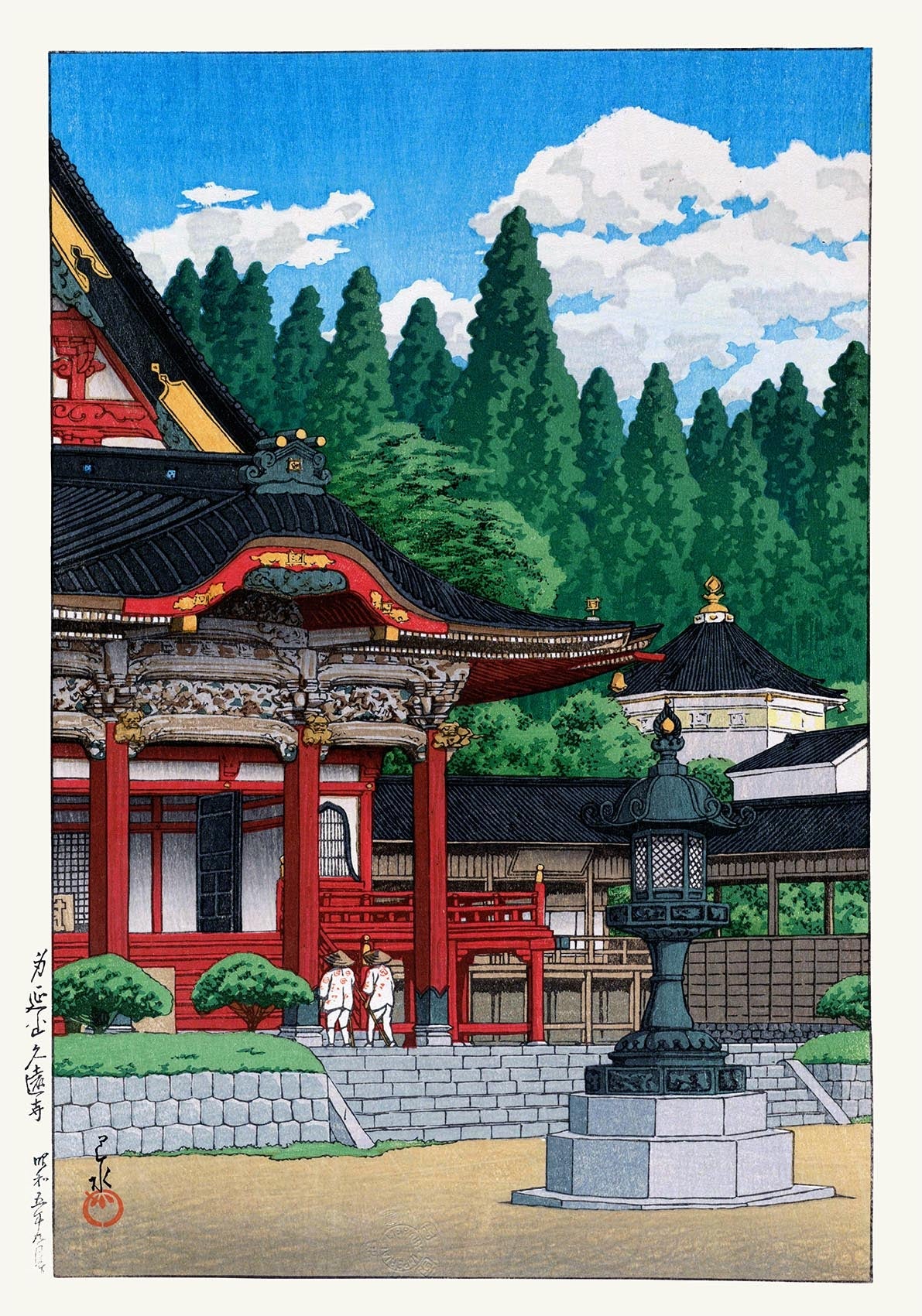 Templo rojo de Hasui