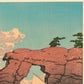 Zaimoku Island in Matsushima by Hasui