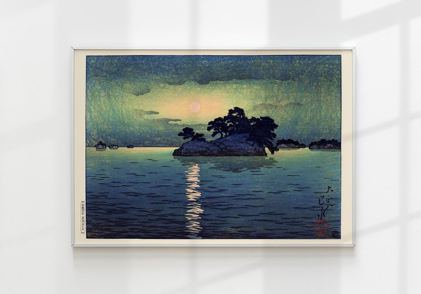 Matsushima a la luz de la luna, de Hasui