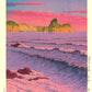 Morning Sea at Shiribeshi by Hasui