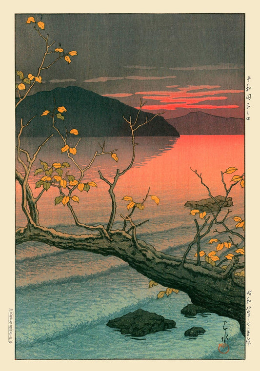 Lago Nenokuchi de Hasui