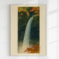 Keegon Waterfalls at Nikko by Hasui