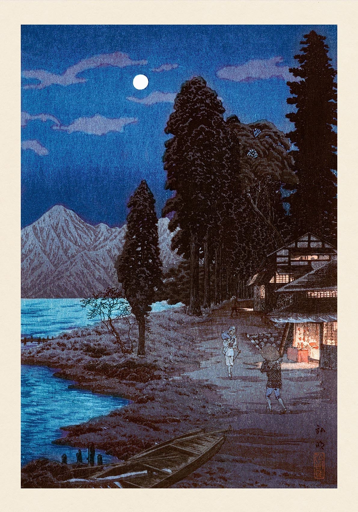 Lago Chuzenji de Takahashi Shōtei