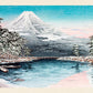 Mount Fuji from Tagonoura by Takahashi Shōtei