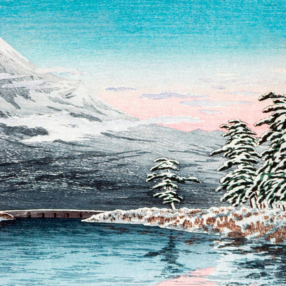 El monte Fuji desde Tagonoura, de Takahashi Shōtei