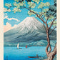 Mount Fuji from Lake Yamanaka by Takahashi Shōtei