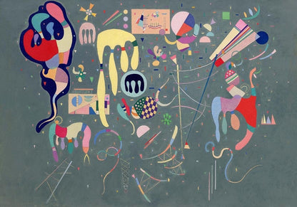 Póster "Acciones varían" de Wassily Kandinsky