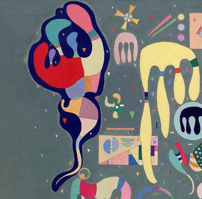 Póster "Acciones varían" de Wassily Kandinsky