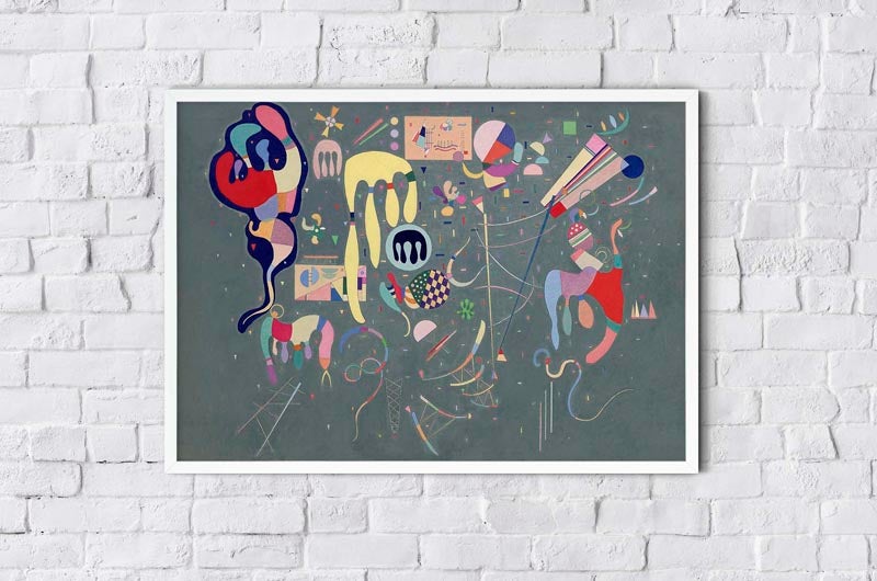 Póster Acciones variadas de Wassily Kandinsky