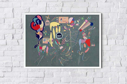 Póster "Acciones varían" de Wassily Kandinsky