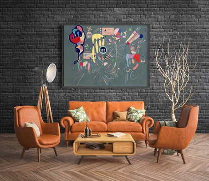 Póster "Acciones varían" de Wassily Kandinsky