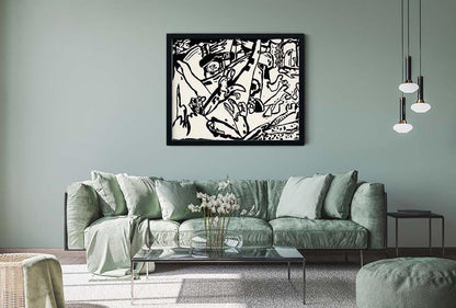 Póster Composición II de Wassily Kandinsky
