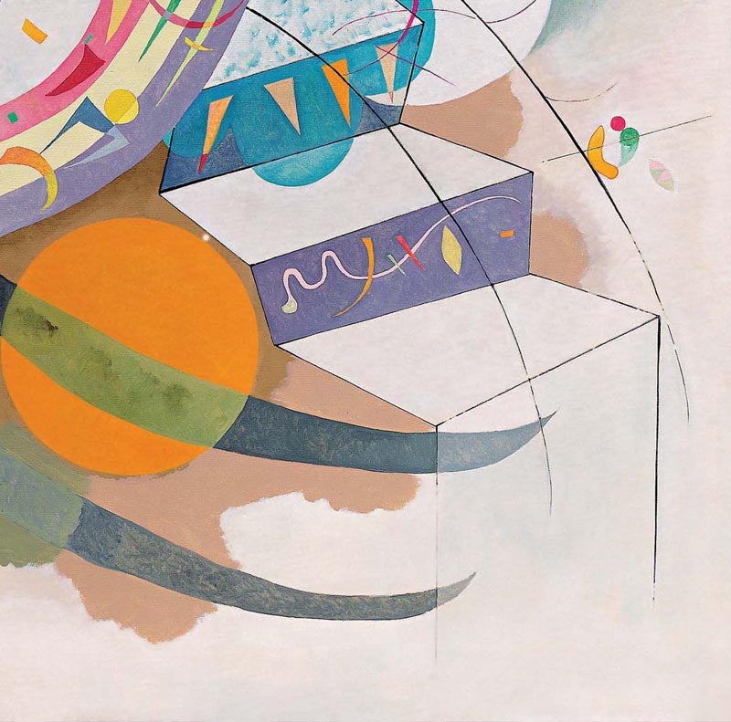 Póster Curva dominante de Wassily Kandinsky