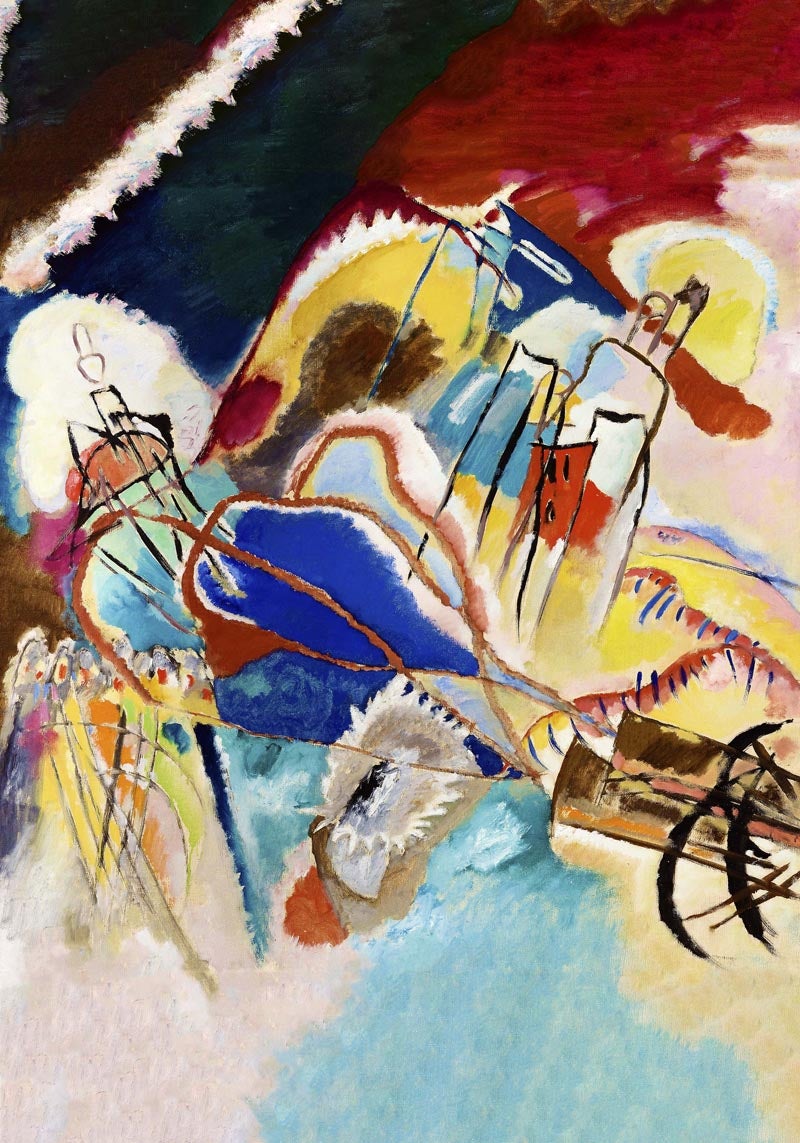 Improvisation No. 30 by Wassily Kandinsky Poster