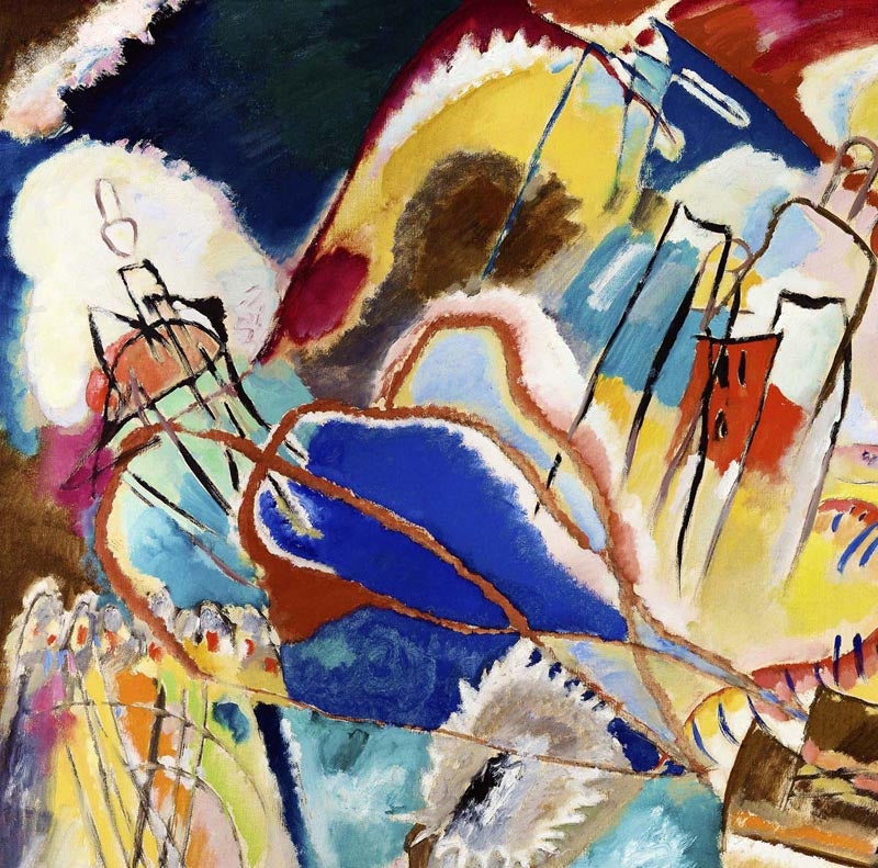 Improvisation No. 30 by Wassily Kandinsky Poster