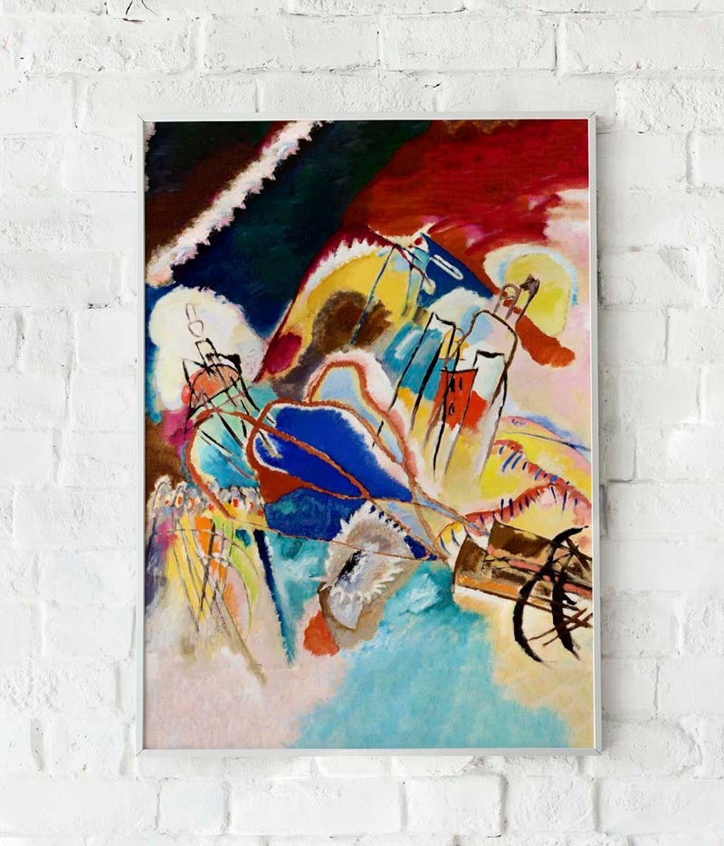 Póster Improvisación nº 30 de Wassily Kandinsky