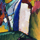 The Waterfall by Wassily Kandinsky Poster