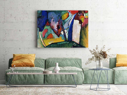 Póster La cascada de Wassily Kandinsky