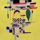 Yellow Painting by Wassily Kandinsky Poster