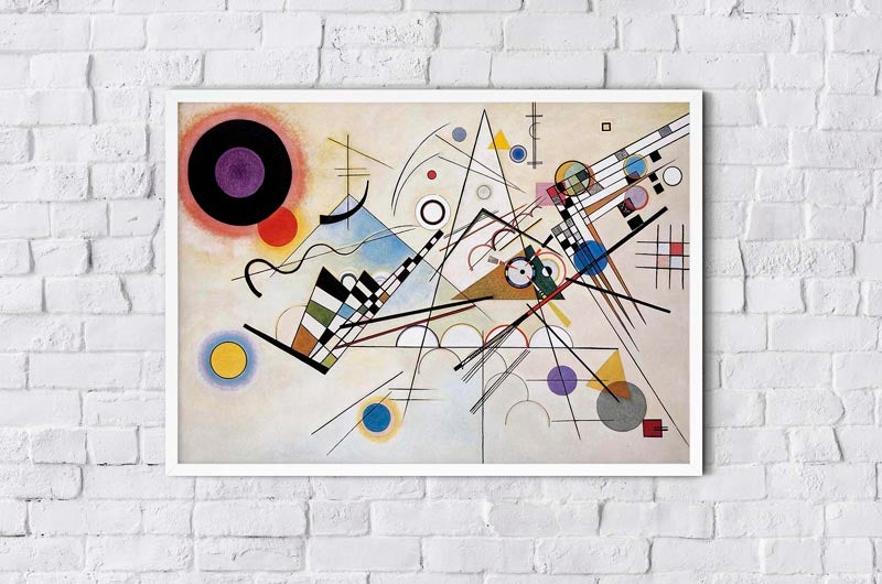 Póster Composición VIII de Wassily Kandinsky