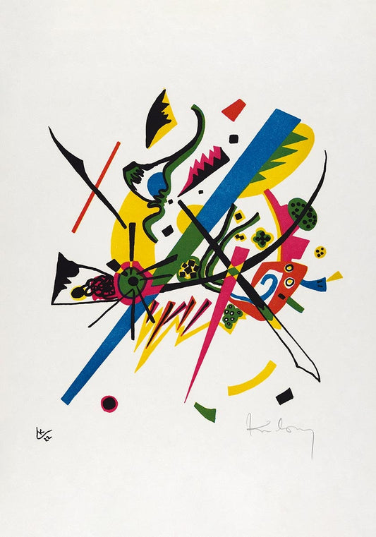 Póster Pequeños mundos nº 1 de Wassily Kandinsky