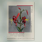 Red Lily by Kazumasa Exhibition Poster