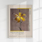 Yellow Lily by Kazumasa Exhibition Poster