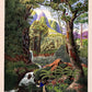 Flora and Fauna Green Gallery Wally Wall Set of 5 Prints