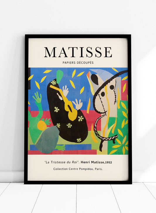 Impresión La Tristesse du Roi de Henri Matisse