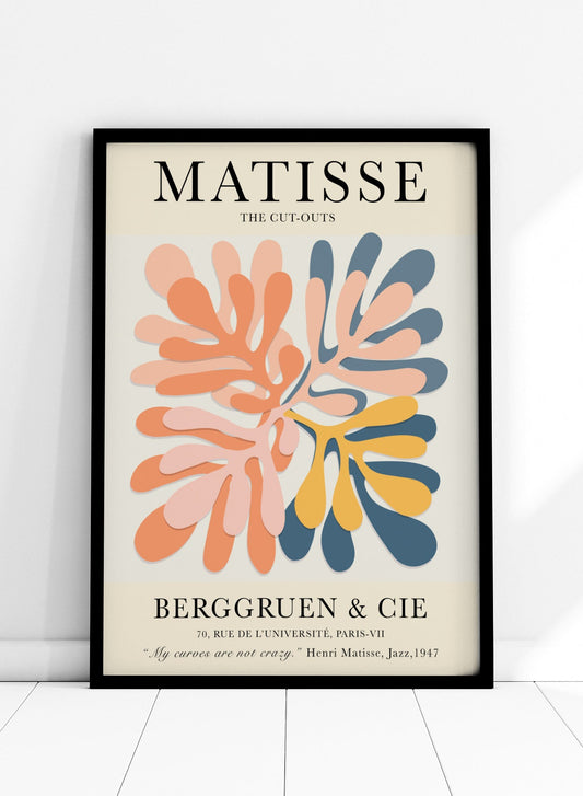 Henri Matisse, La serie de recortes - Cartel de la exposición nº 31