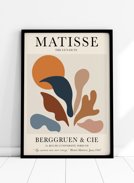 Henri Matisse, La serie de recortes - Cartel de la exposición nº 27