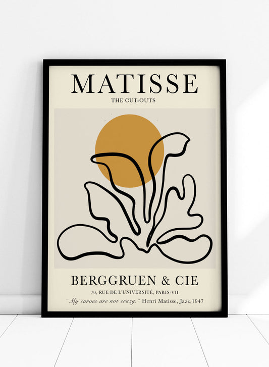 Henri Matisse, La serie de recortes - Cartel de la exposición n.º 28