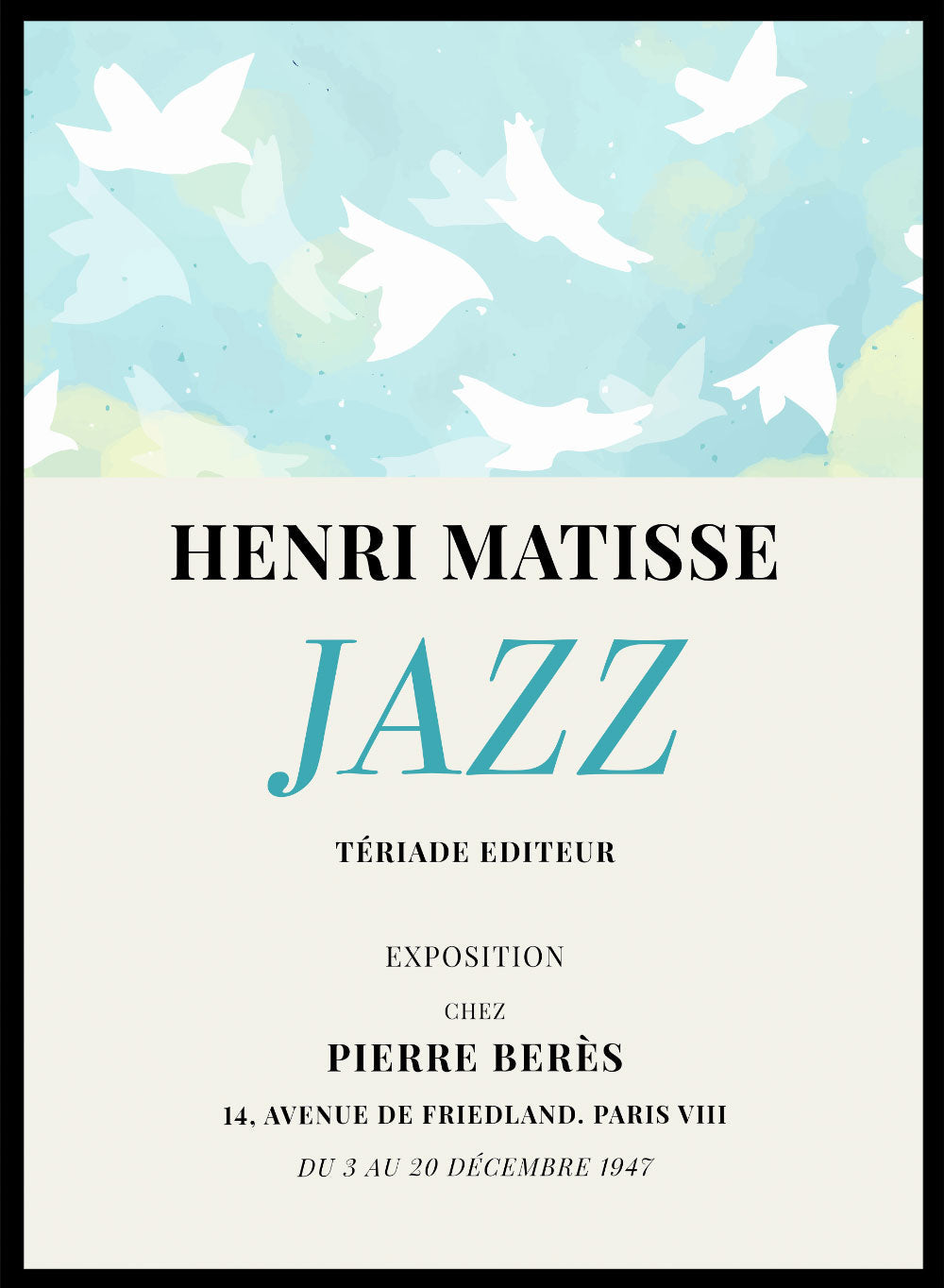 Impresión Jazz 1947 de Henri Matisse