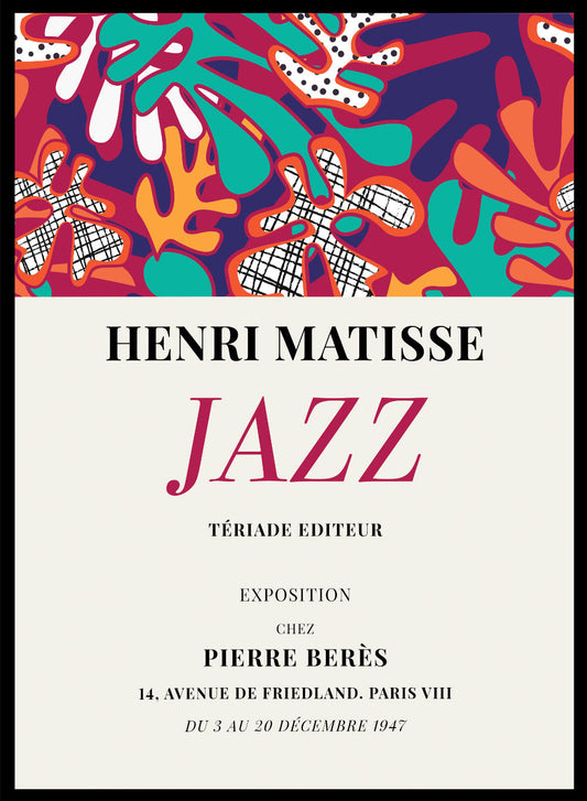 Henri Matisse, La serie de recortes - Cartel de la exposición nº 9