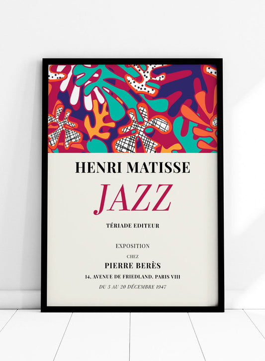 Henri Matisse, La serie de recortes - Cartel de la exposición nº 9