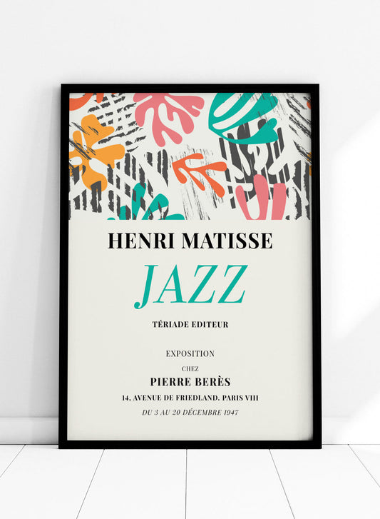 Henri Matisse, La serie de recortes - Cartel de la exposición nº 10