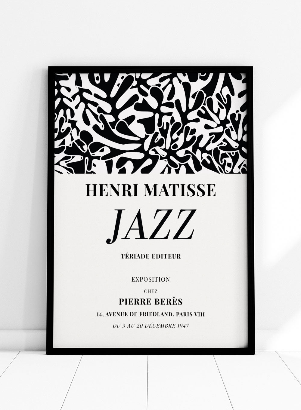 Henri Matisse, La serie de recortes - Cartel de la exposición nº 11