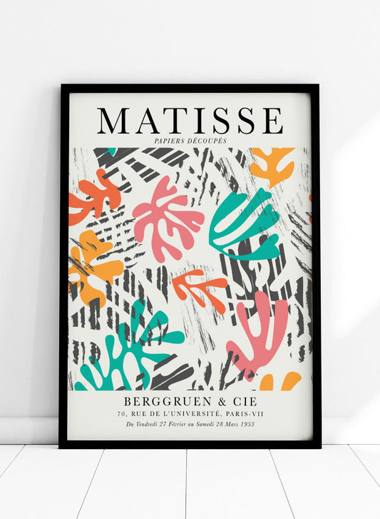 Henri Matisse, La serie de recortes - Cartel de la exposición nº 13