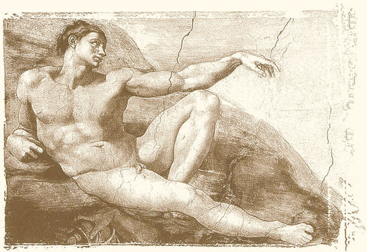 Creation of Adam (Adam detail)